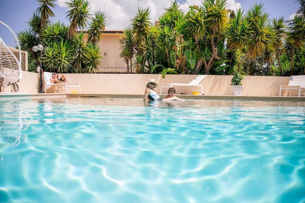 Villa Laoconte Piscina, Jacuzzi E Biliardo Canicattì Екстериор снимка